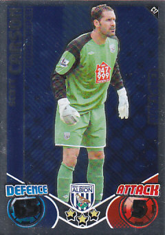 Scott Carson West Bromwich Albion 2010/11 Topps Match Attax Captain #C17